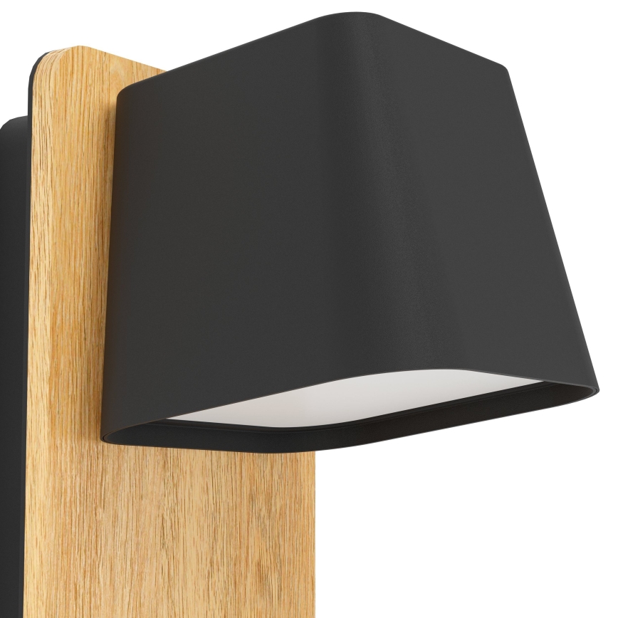 Eglo - Wandlamp 1xE27/40W/230V zwart/bruin