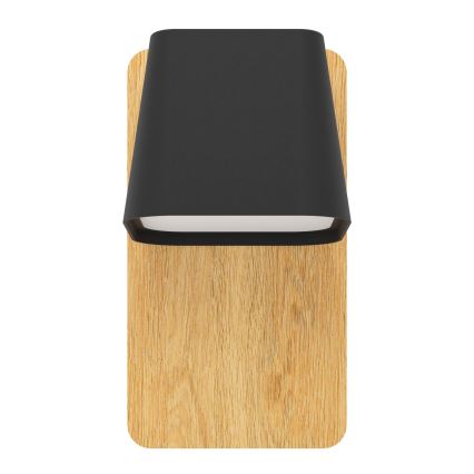 Eglo - Wandlamp 1xE27/40W/230V zwart/bruin