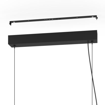 Eglo - Suspension filaire à intensité variable LED/44W/230V 3000K noir/doré