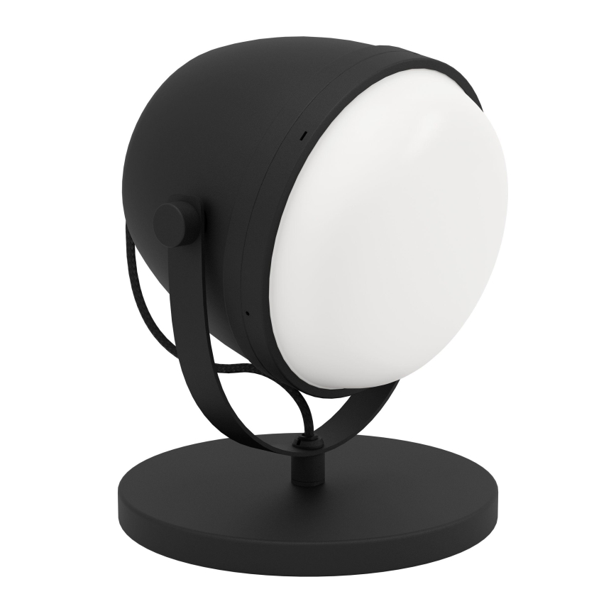 Eglo - Tafellamp 1xE27/28W/230V zwart