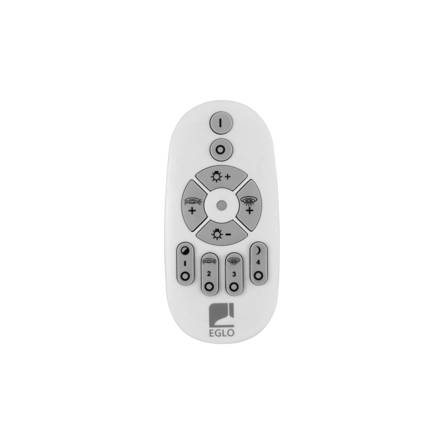 Eglo - Dimbare LED hanglamp aan een koord 3xLED/8W/230V + 3xLED/8,5W 3000K zwart + afstandsbediening