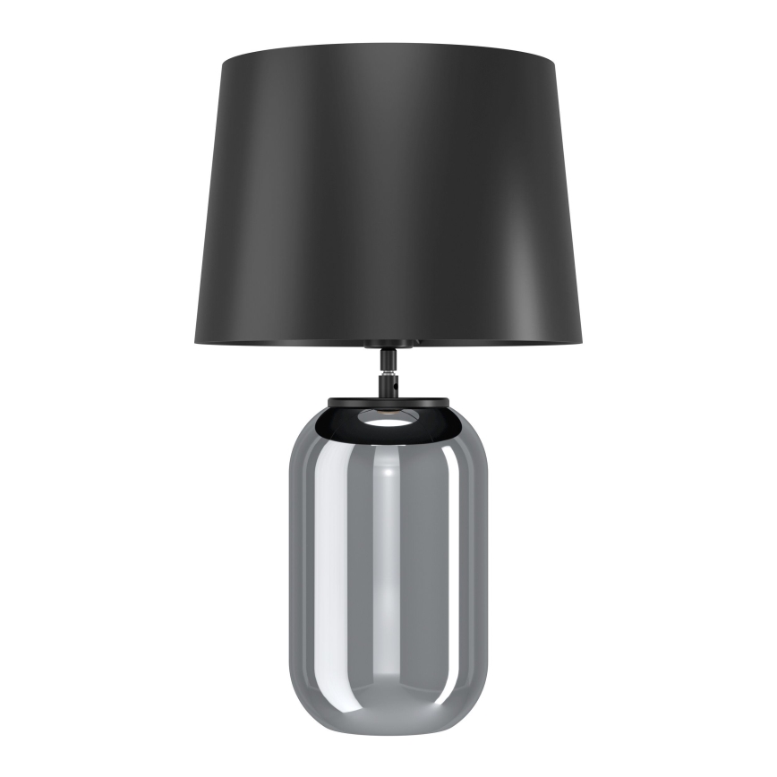 Eglo - Tafellamp 1xE27/40W/230V zwart/gerookt