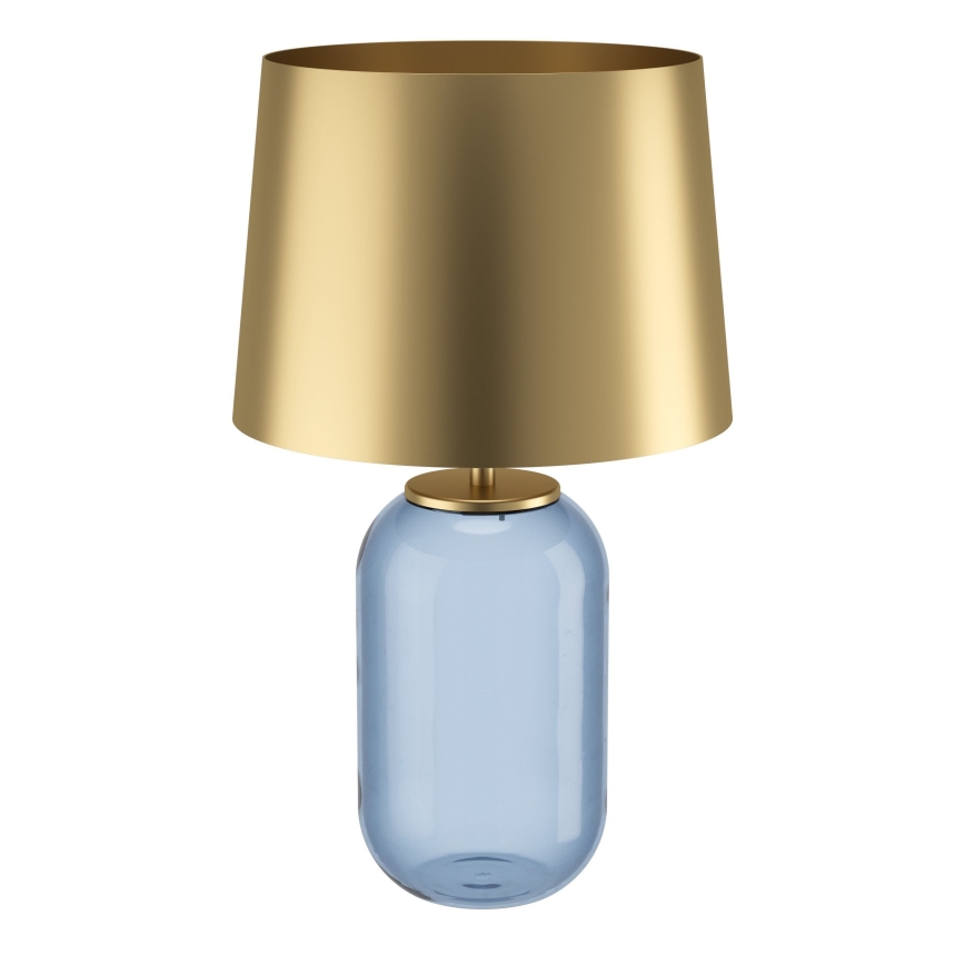 Eglo - Tafellamp 1xE27/40W/230V goud/blauw
