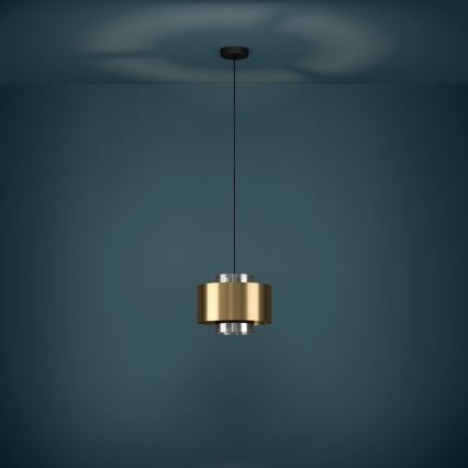 Eglo - Suspension filaire 1xE27/40W/230V doré