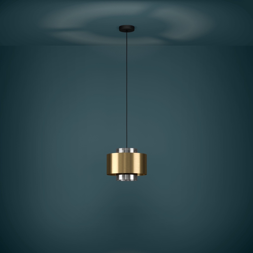 Eglo - Suspension filaire 1xE27/40W/230V doré