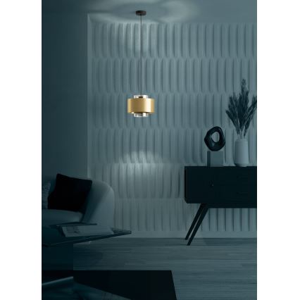 Eglo - Suspension filaire 1xE27/40W/230V doré
