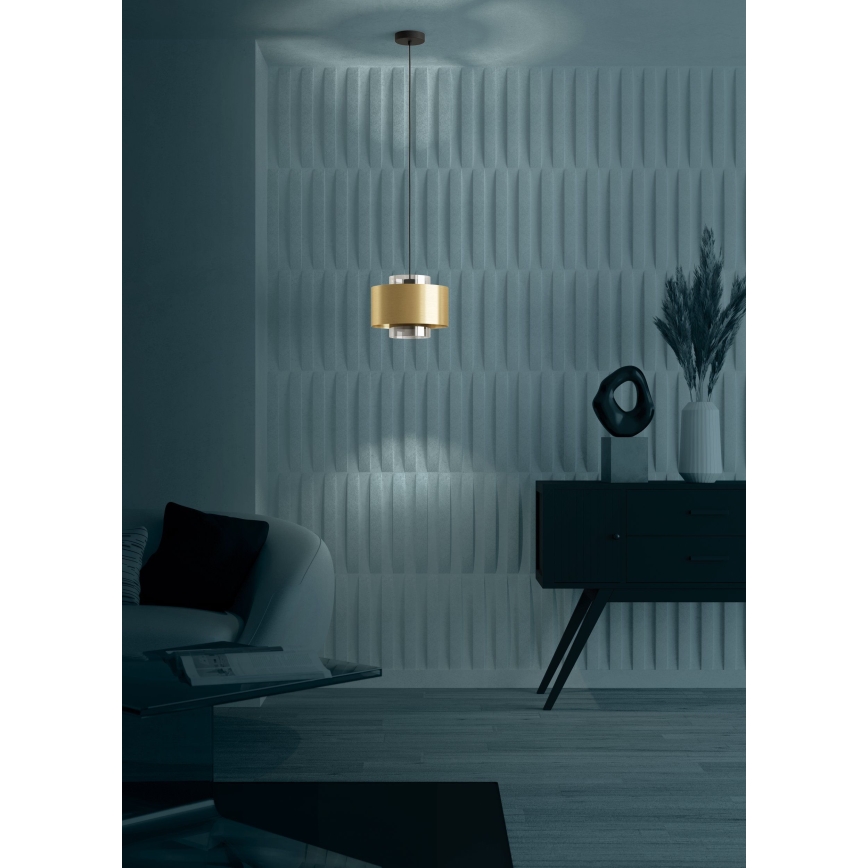 Eglo - Suspension filaire 1xE27/40W/230V doré