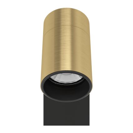 Eglo - LED Wandspot 1xGU10/4,5W/230V 3000K zwart/goud