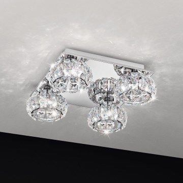 Eglo 39009 - LED plafondlamp CORLIANO 4xLED/5W/230V