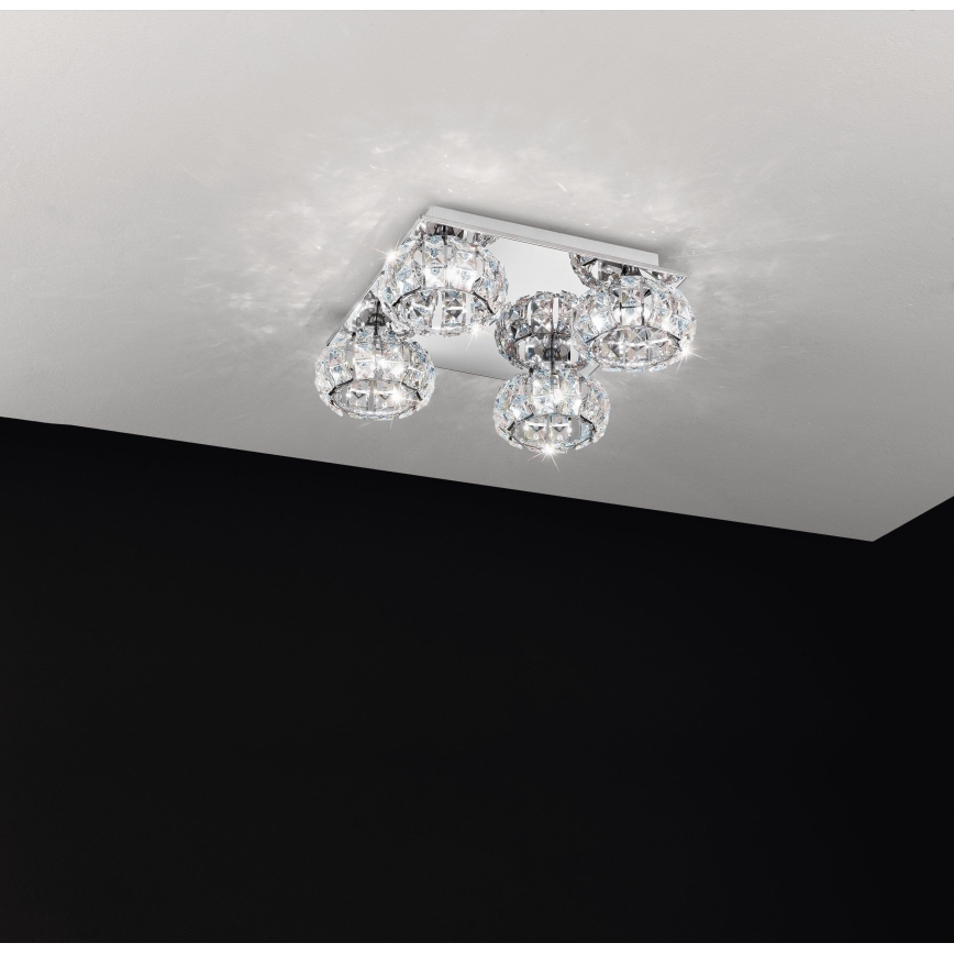 Eglo 39009 - Plafonnier CORLIANO 4xLED/5W/230V
