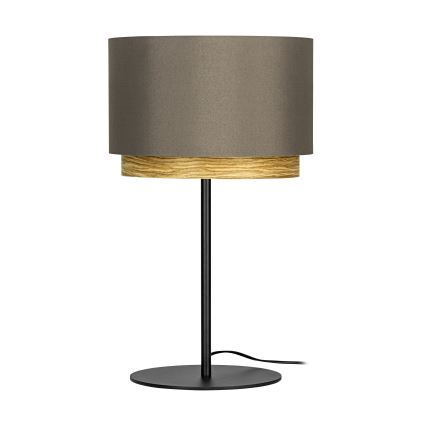 Eglo - Tafellamp 1xE27/40W/230V bruin