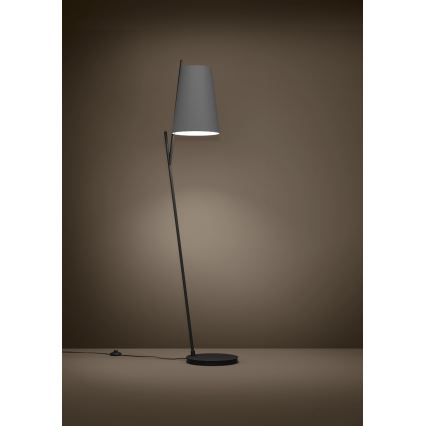 Eglo - Lampadaire 1xE27/40W/230V gris