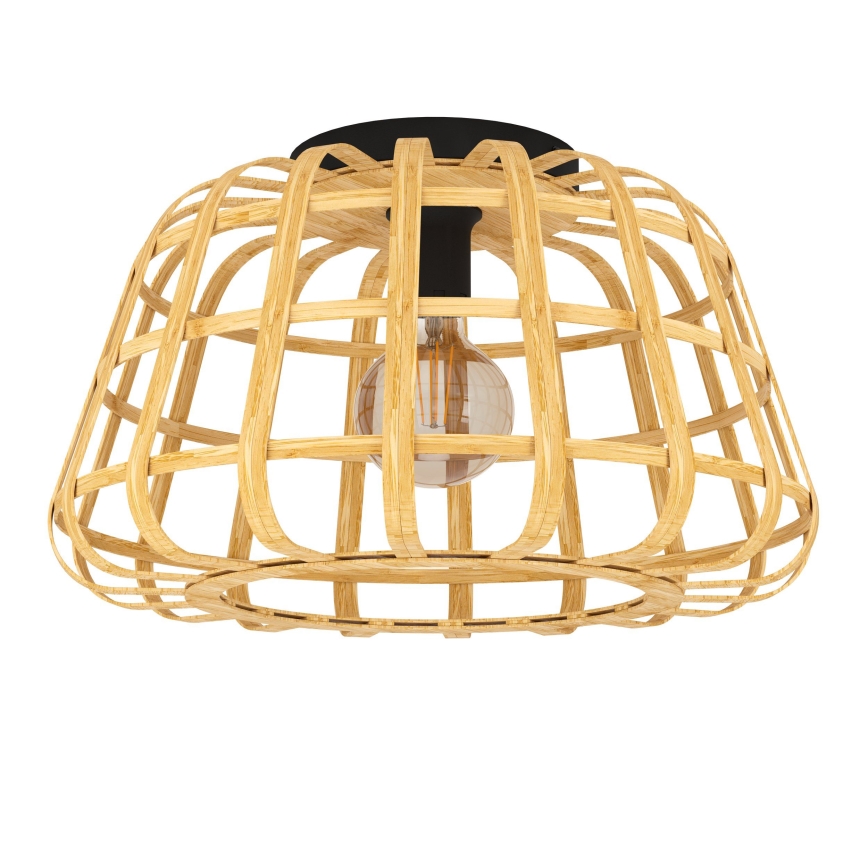 Eglo - Plafondlamp 1xE27/40W/230V bamboe