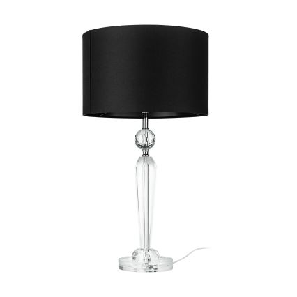 Eglo - Lampe de table 1xE27/40W/230V noir
