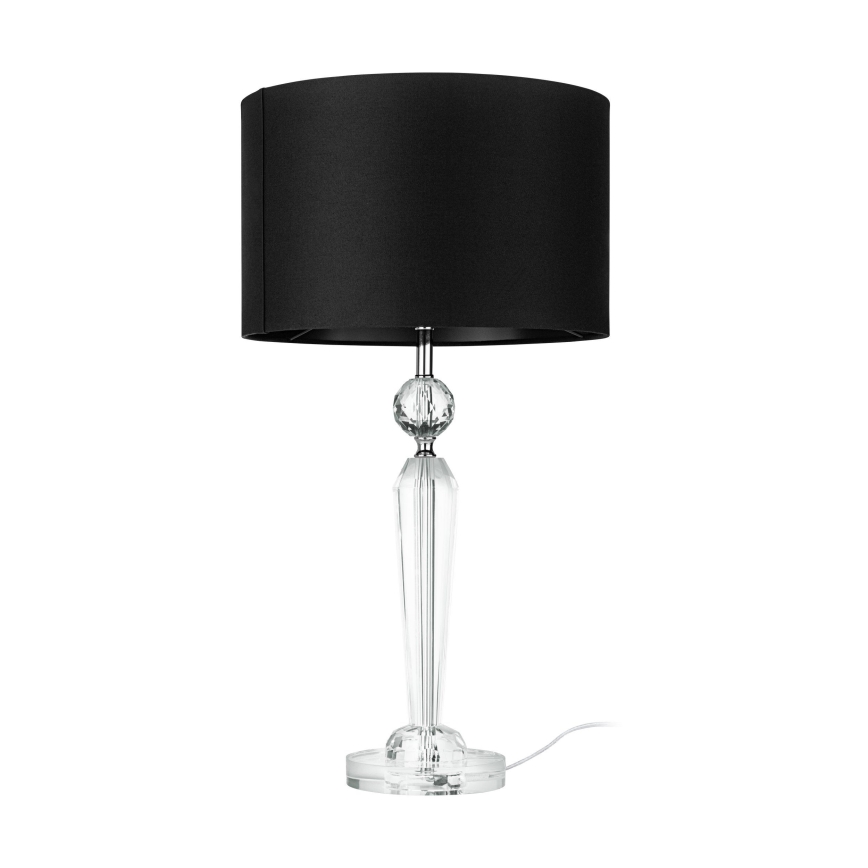 Eglo - Lampe de table 1xE27/40W/230V noir