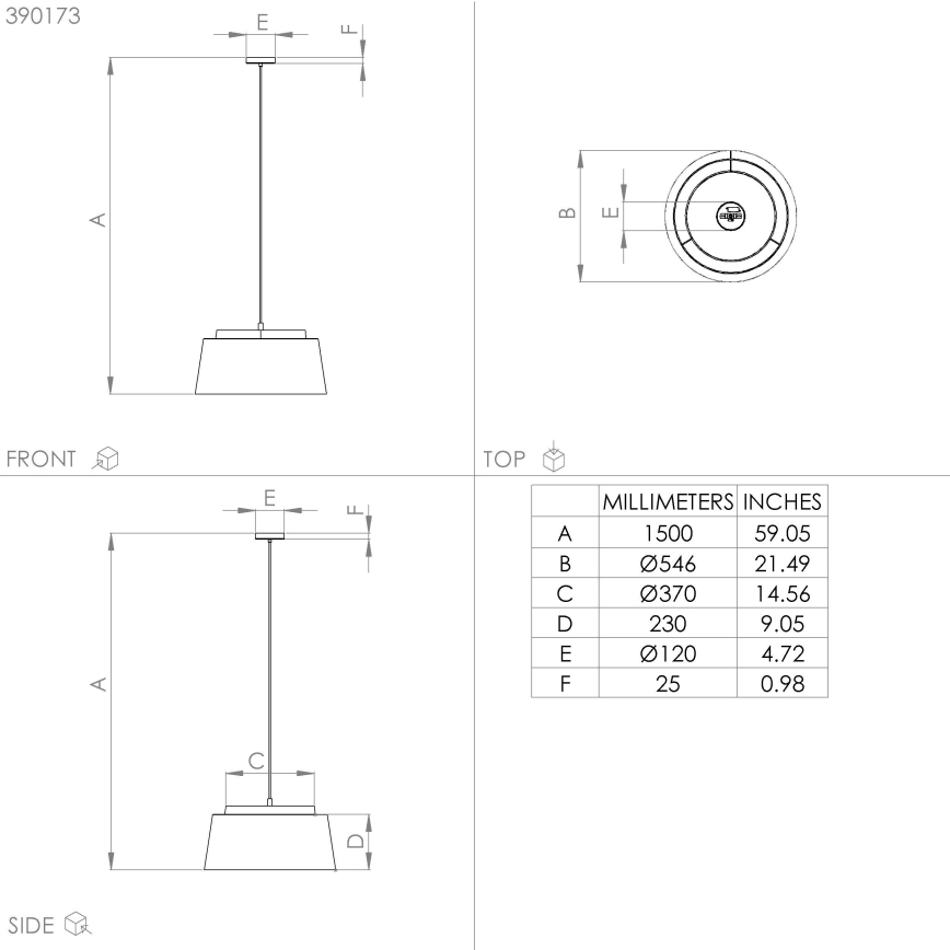 Eglo - Suspension filaire 3xE27/40W/230V gris/doré