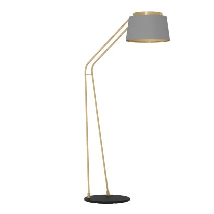 Eglo - Lampadaire 1xE27/40W/230V gris/doré
