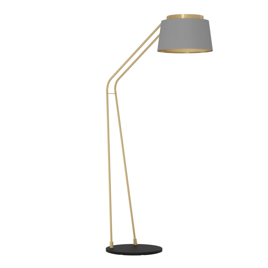 Eglo - Lampadaire 1xE27/40W/230V gris/doré