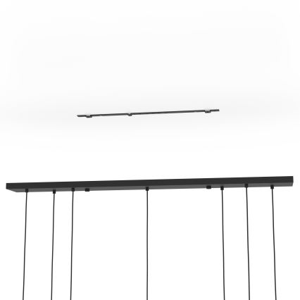 Eglo - Hanglamp aan een koord 7xE14/40W/230V goud/zwart