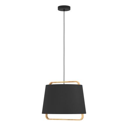 Eglo - Suspension filaire 1xE27/40W/230V noir