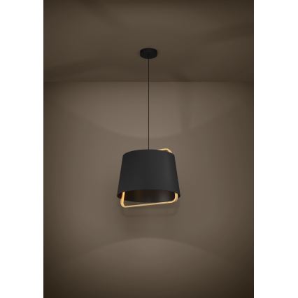 Eglo - Suspension filaire 1xE27/40W/230V noir