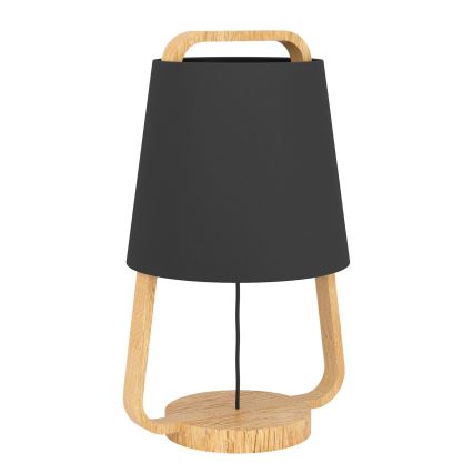 Eglo - Tafellamp 1xE27/40W/230V zwart