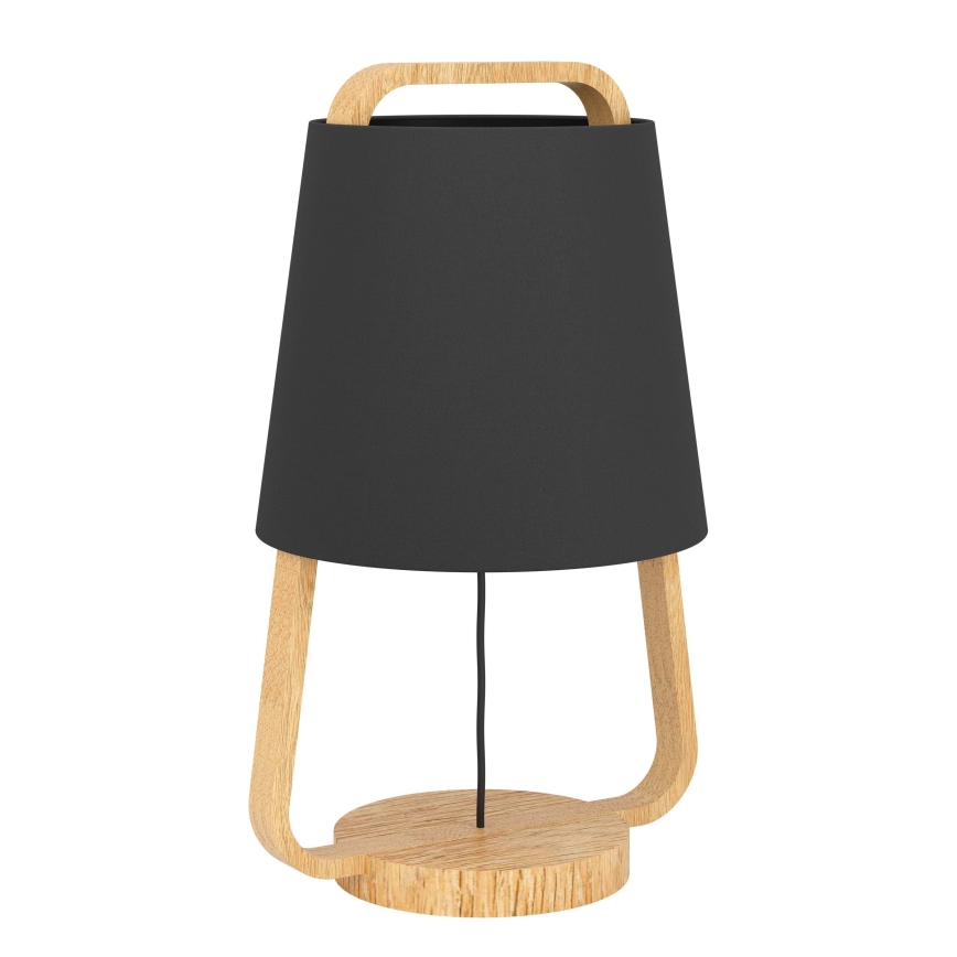 Eglo - Tafellamp 1xE27/40W/230V zwart