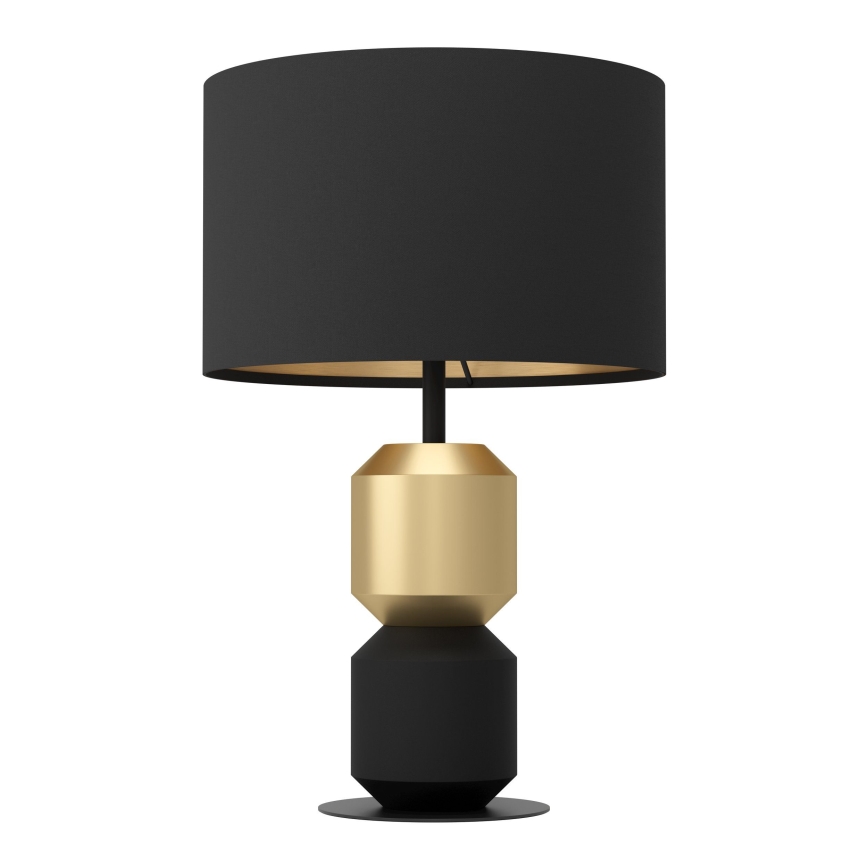 Eglo - Tafellamp 1xE27/40W/230V zwart/goud