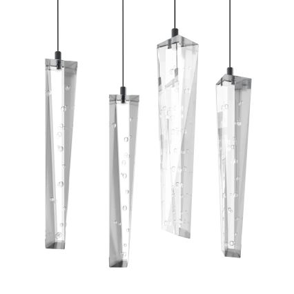 Eglo - Suspension filaire à intensité variable 6xLED/4,2W/230V 3000K transparent