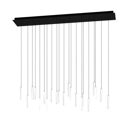Eglo - Suspension filaire à intensité variable 8xLED/4,2W/230V 3000K transparent