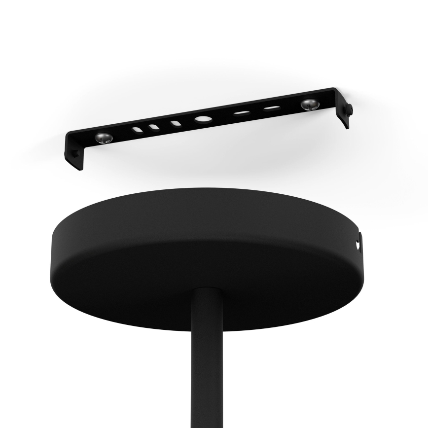 Eglo - Hanglamp aan een koord 1xE27/60W/230V diameter 77 cm zwart