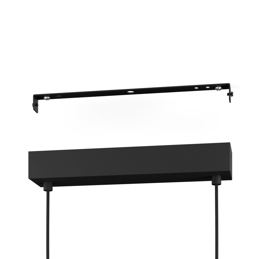 Eglo - Suspension filaire à intensité variable LED/28,8W/230V 3000K noir/marron