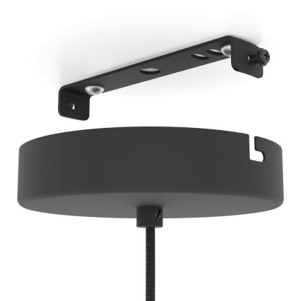 Eglo - Hanglamp aan een koord 1xE27/40W/230V bamboe