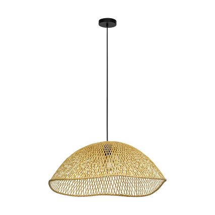 Eglo - Hanglamp aan een koord 1xE27/40W/230V diameter 72 cm bamboe