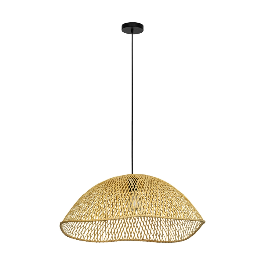 Eglo - Suspension filaire 1xE27/40W/230V d. 72 cm bambou