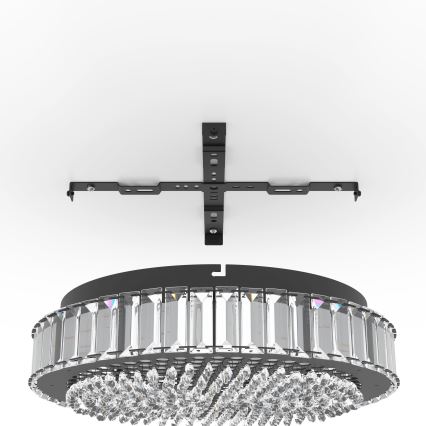 Eglo - Dimbare LED plafondlamp LED/23,5W/230V 4000K zwart