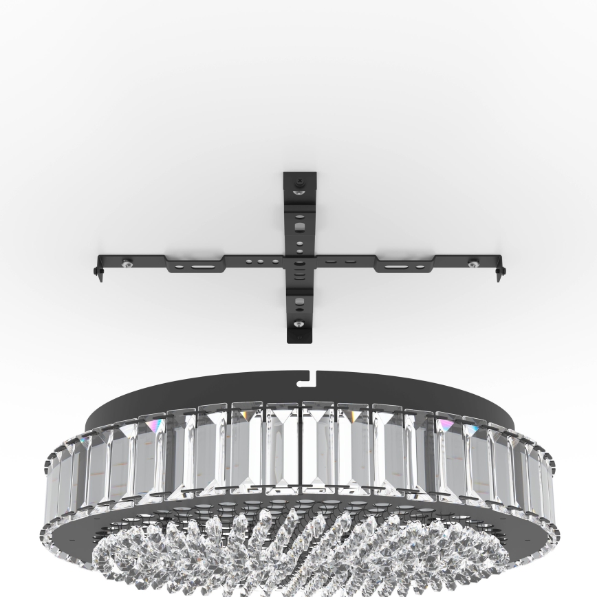 Eglo - Dimbare LED plafondlamp LED/23,5W/230V 4000K zwart