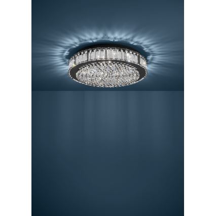 Eglo - Dimbare LED plafondlamp LED/23,5W/230V 4000K zwart
