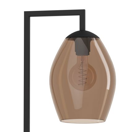 Eglo - Lampadaire 1xE27/40W/230V marron