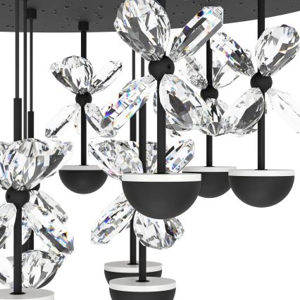 Eglo - Plafonnier à intensité variable LED/27W/230V 3000K noir