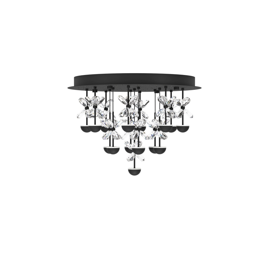 Eglo - Plafonnier à intensité variable LED/27W/230V 3000K noir