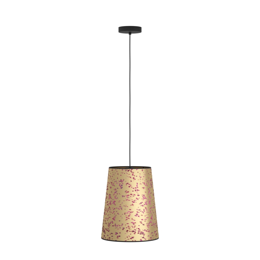 Eglo - Suspension filaire 1xE27/25W/230V doré/rose