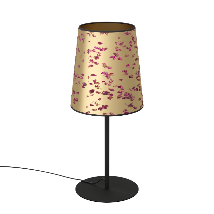 Eglo - Tafellamp 1xE27/25W/230V goud/roze