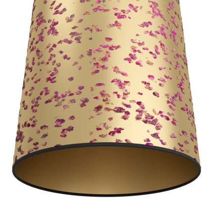 Eglo - Tafellamp 1xE27/25W/230V goud/roze