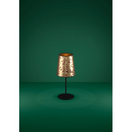 Eglo - Tafellamp 1xE27/25W/230V goud/roze