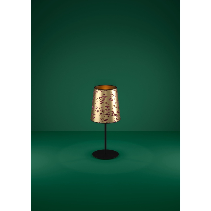 Eglo - Tafellamp 1xE27/25W/230V goud/roze
