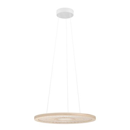Eglo - Dimbare LED hanglamp aan een koord LED/36W/230V 4000K beige