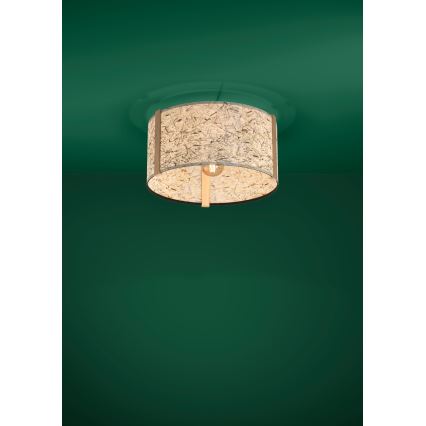 Eglo - Plafonnier 1xE27/25W/230V beige