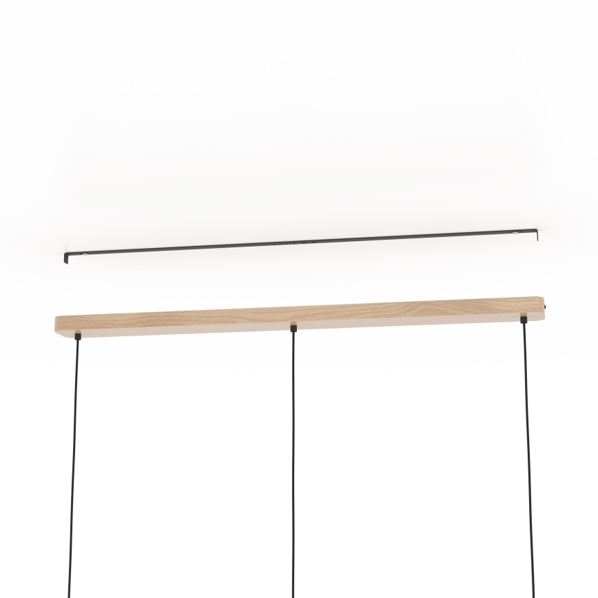 Eglo - Suspension filaire 3xE27/25W/230V beige