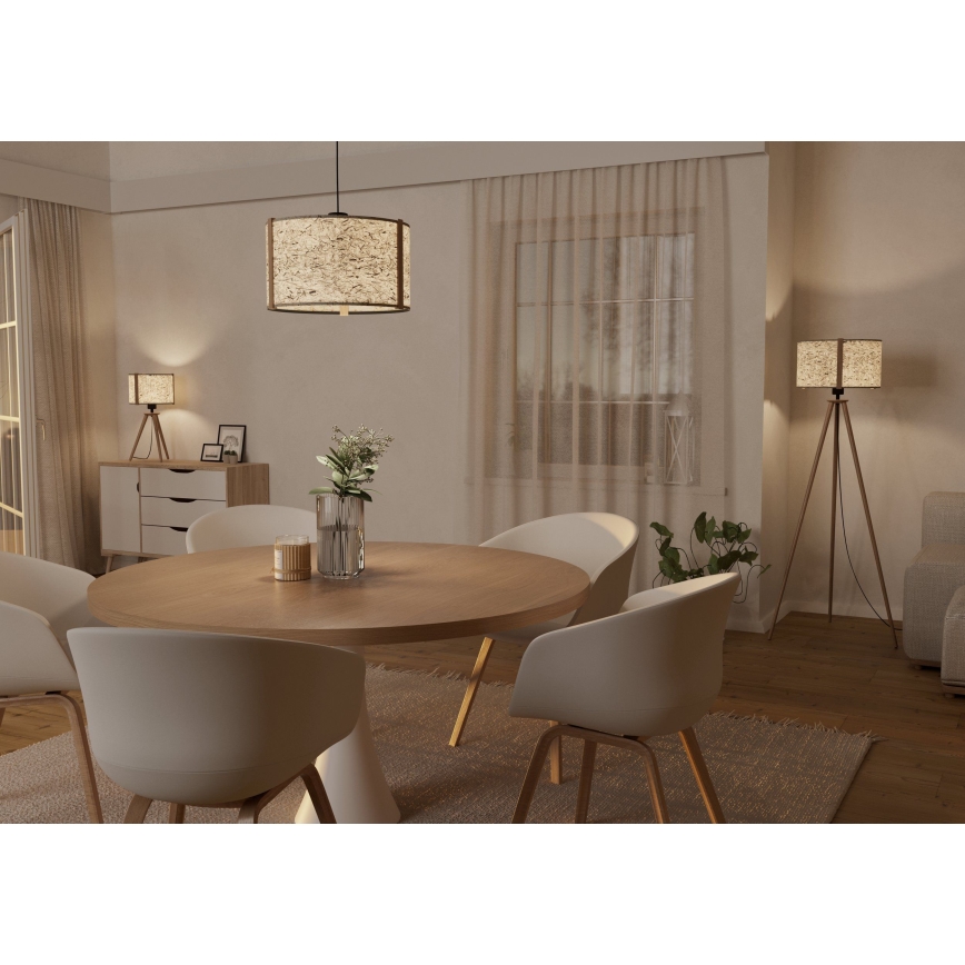 Eglo - Tafellamp 1xE27/25W/230V beige